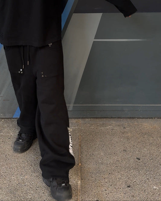 OUTCAST FLARED ZEBRA JOGGER