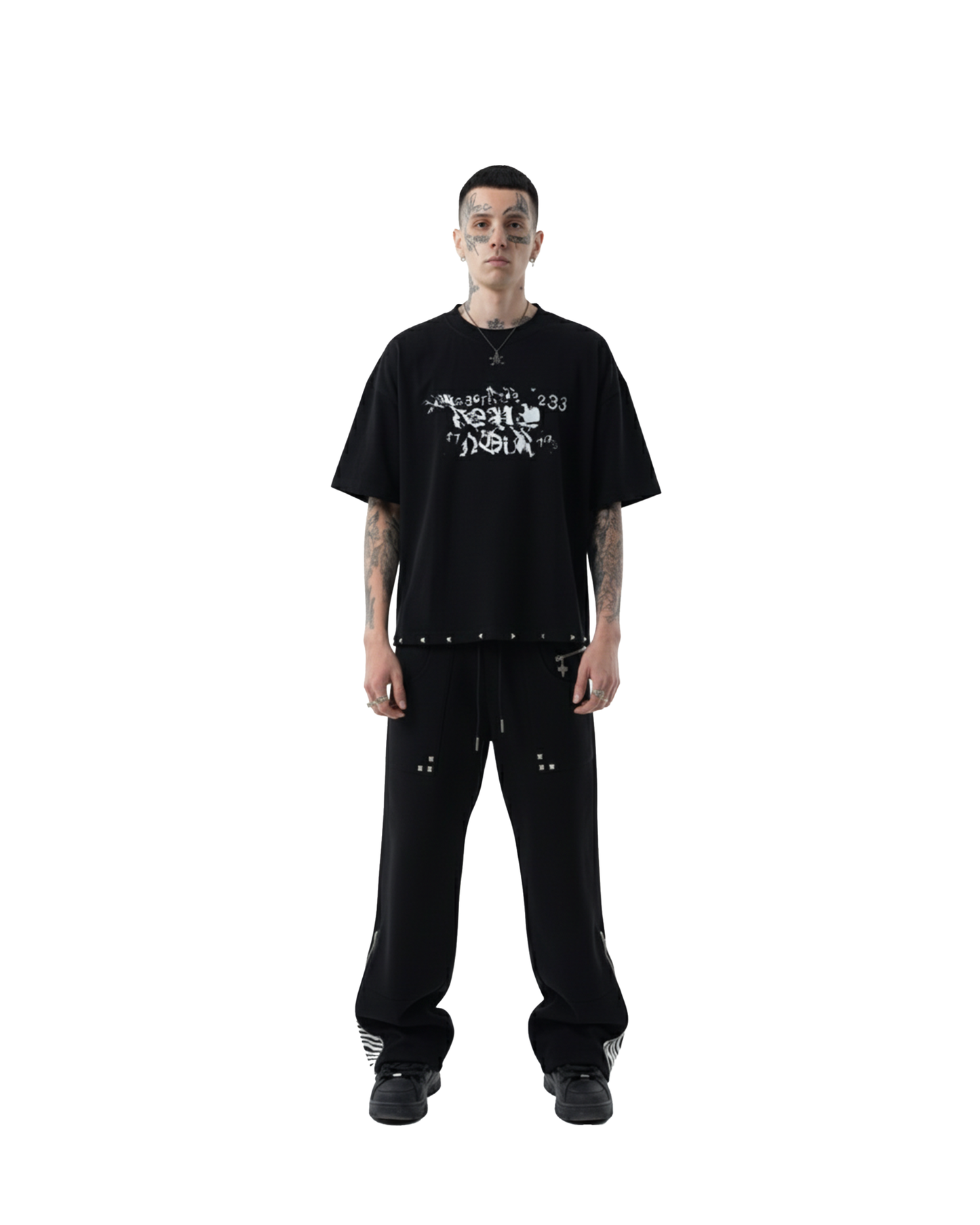 OUTCAST FLARED ZEBRA JOGGER